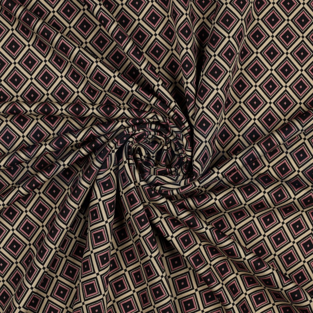 KNITTED JACQUARD MULTI BEIGE #2