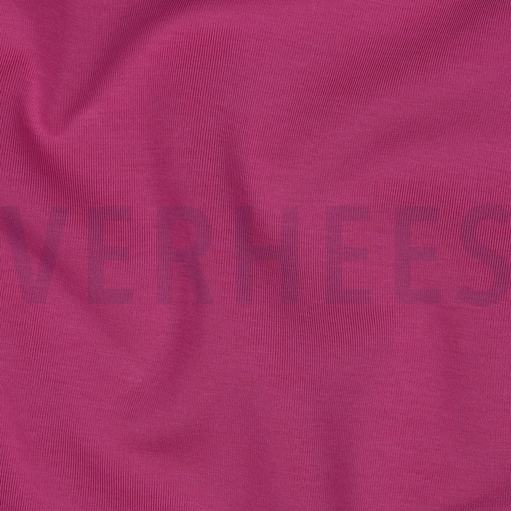 COTTON INTERLOCK JERSEY FUCHSIA #2