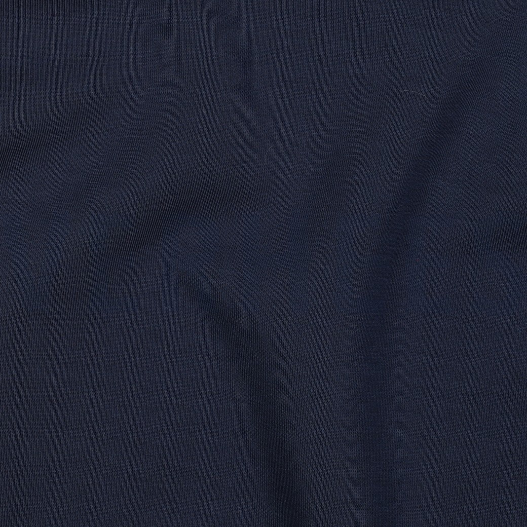 COTTON INTERLOCK JERSEY NAVY #2