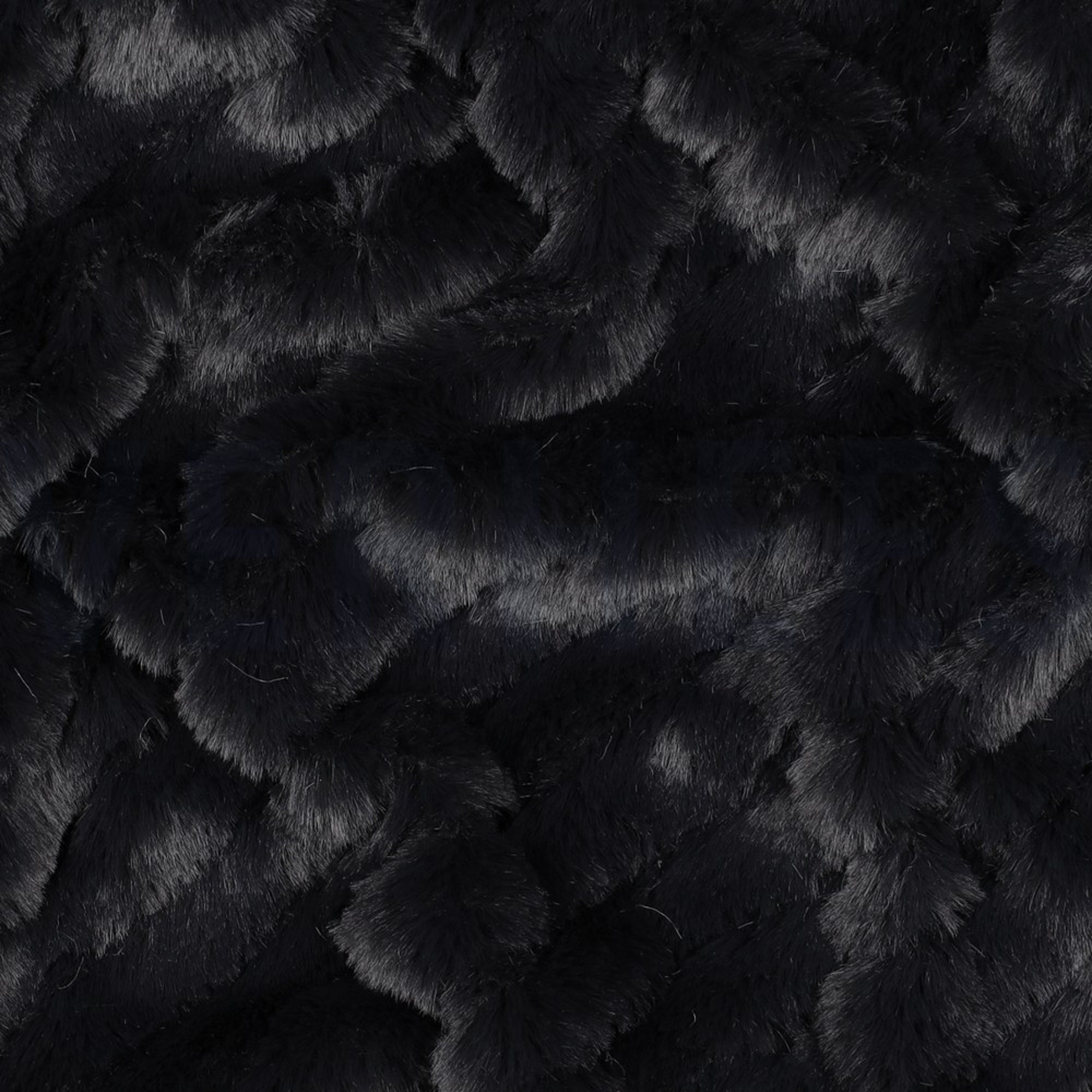 FAUX FUR STRIPES ANTRACHITE (high resolution) #2