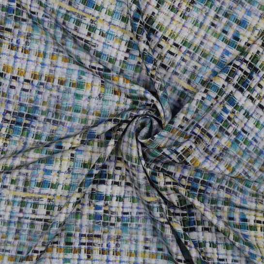 VISKOSE RADIANCE DIGITAL GRAFISCH MEHRFARBIG #7