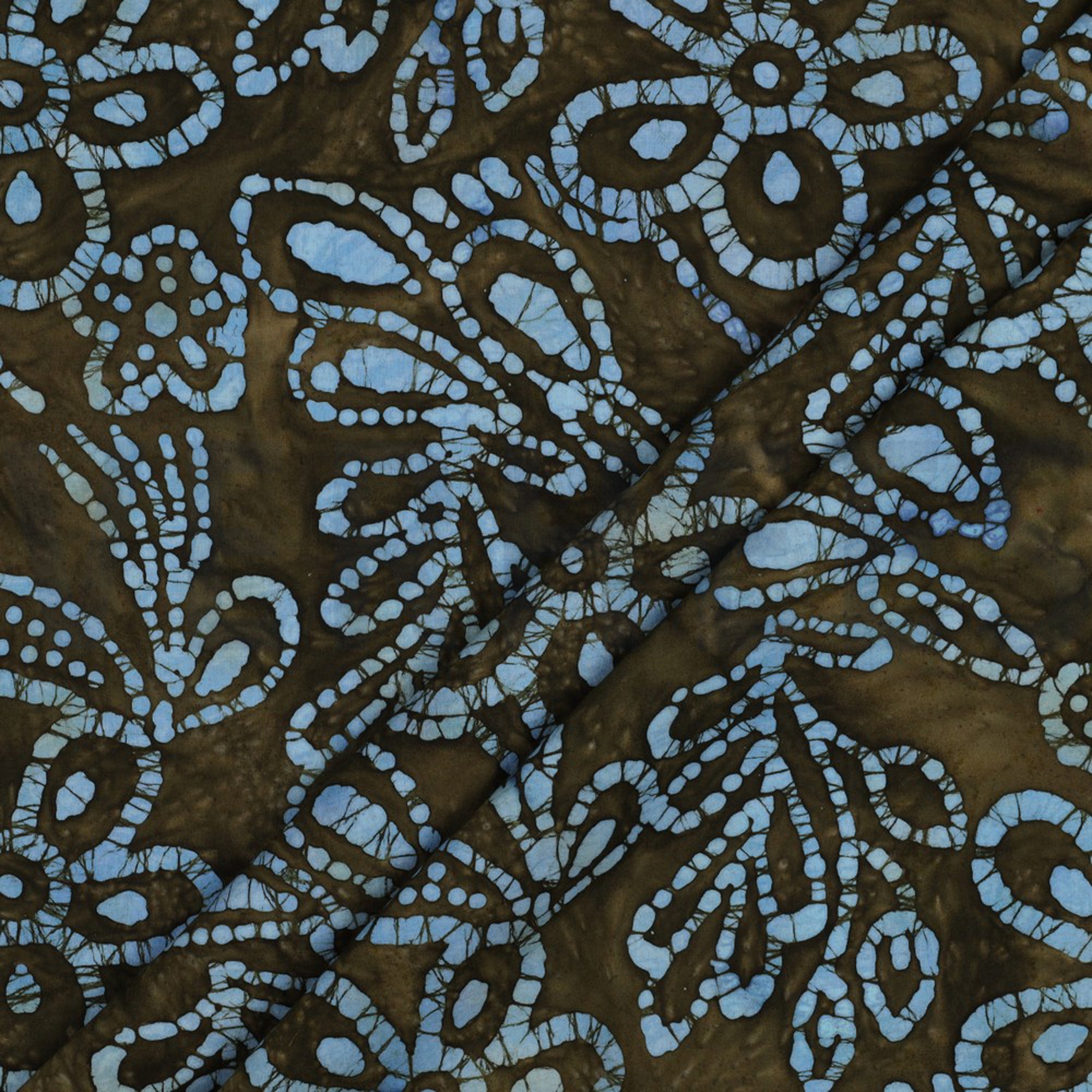UNIQUE CRAFTED BATIK COTTON MOSS GREEN (high resolution) #2