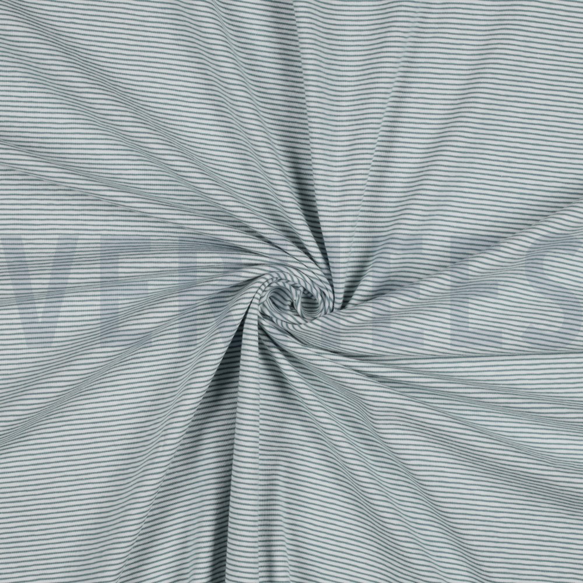 JERSEY YARN DYED STRIPES BLUE SHADOW / WHITE (high resolution) #2