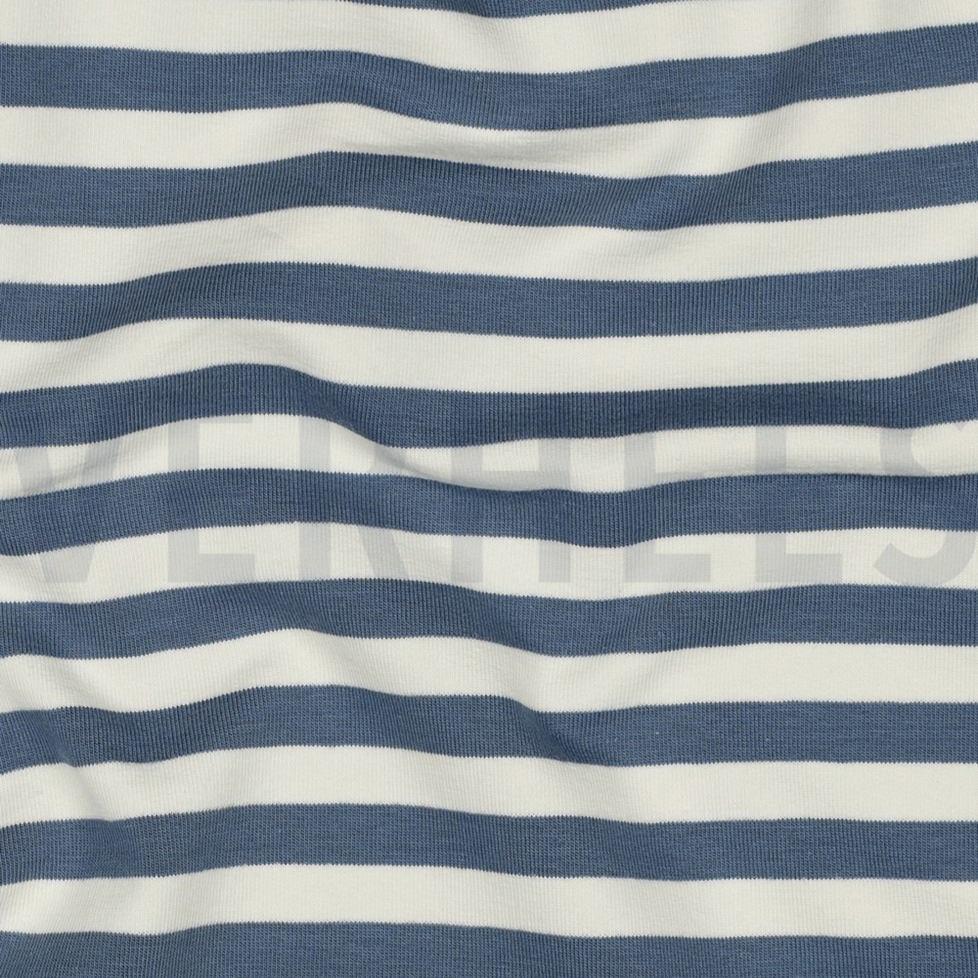 FRENCH TERRY YARN DYED STRIPES JEANS (high resolution) #2