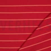 RIB YARN DYED STRIPES MAGENTA /CORAL (thumbnail) #2