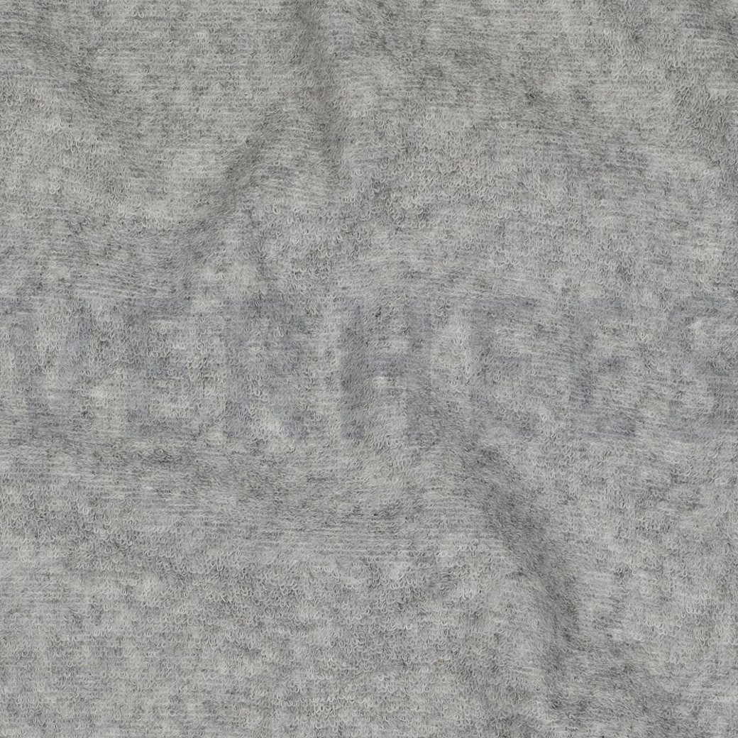 TOWELING LAMINATED LIGHT GREY #2