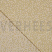 DOUBLE GAUZE JACQUARD ANIMAL YELLOW / ECRU (thumbnail) #2