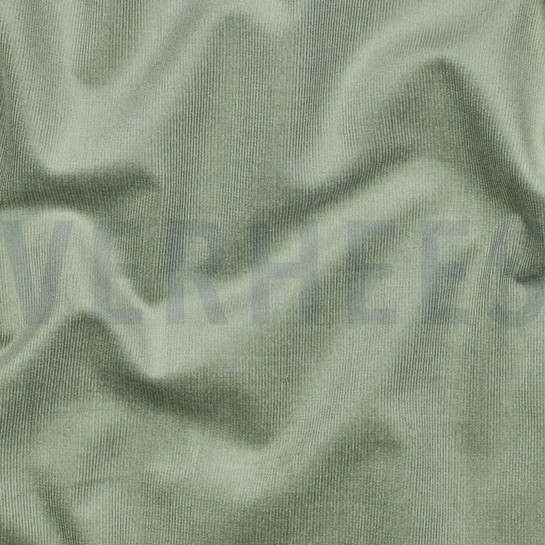 FEINCORD STRETCH 28W BASILIKUM #7