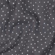 DOUBLE GAUZE LITTLE DOTS DARK GREY (thumbnail) #2