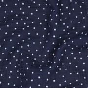 DOUBLE GAUZE LITTLE DOTS NAVY (thumbnail) #2