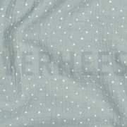DOUBLE GAUZE LITTLE DOTS MINT (thumbnail) #2