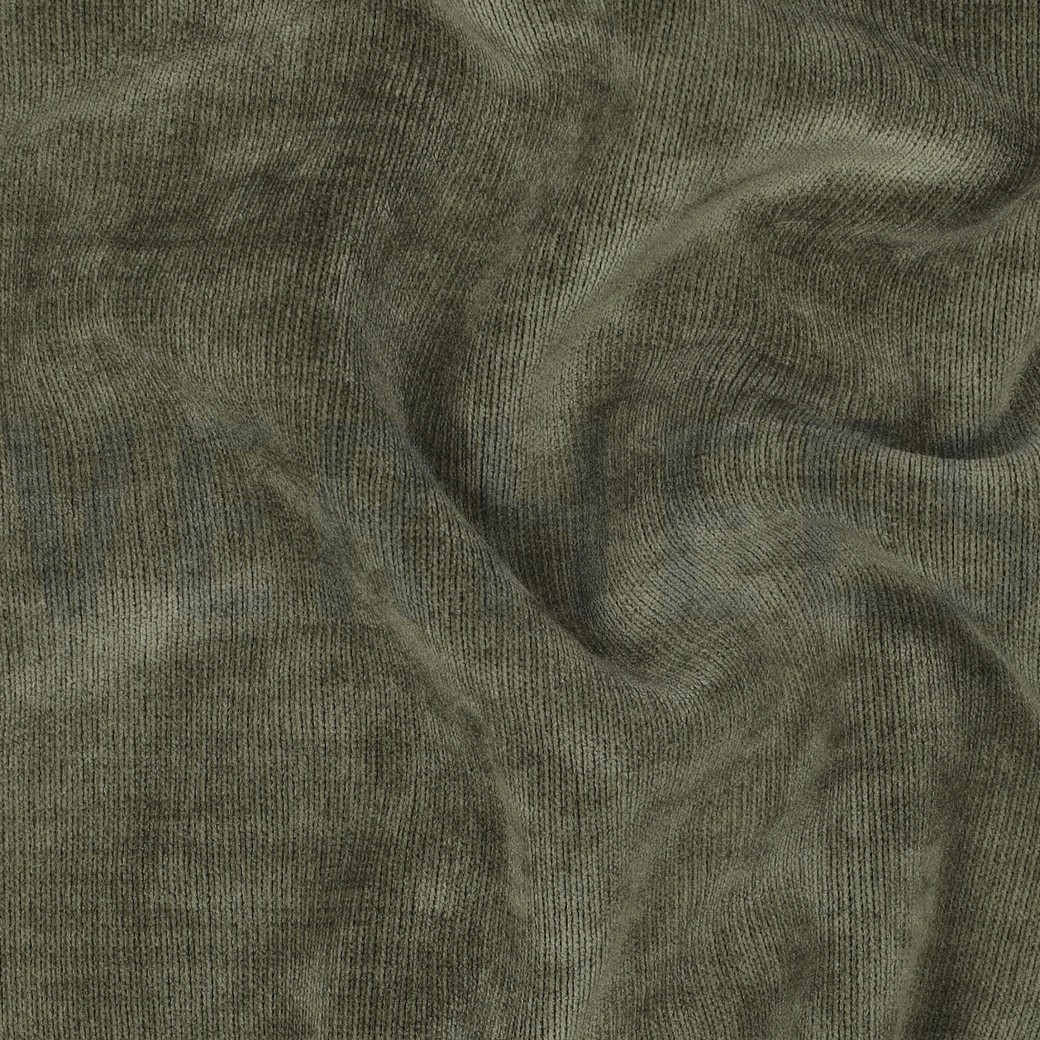 DOUBLE SIDED KNITTED VELOURS SHERPA ARMY #2