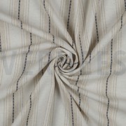 LINEN VISCOSE STRIPE NAVY (thumbnail) #2