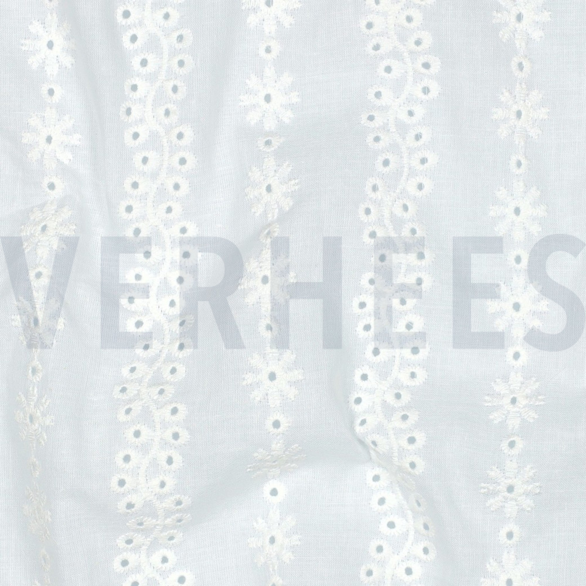 COTTON EMBROIDERY TWO-SIDE SCALLOP WHITE (high resolution) #2