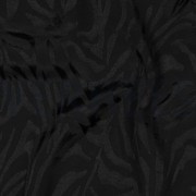 VISCOSE JACQUARD ANIMAL SKIN BLACK (thumbnail) #2