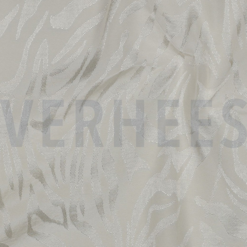 VISCOSE JACQUARD ANIMAL SKIN ECRU #2