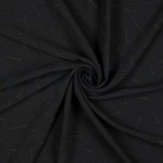 DOBBY JACQUARD STRIPES BLACK (thumbnail) #2