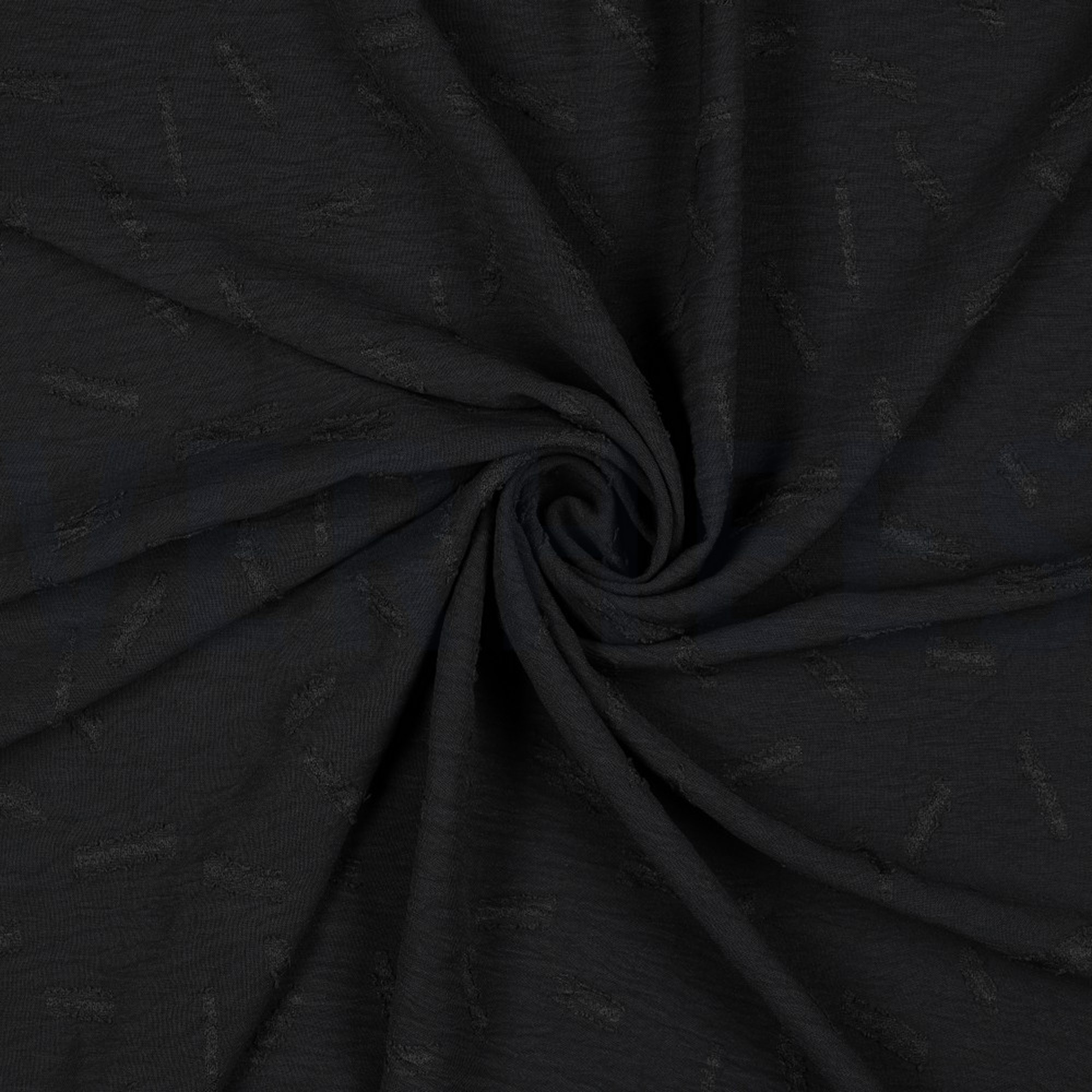 DOBBY JACQUARD STRIPES BLACK (high resolution) #2