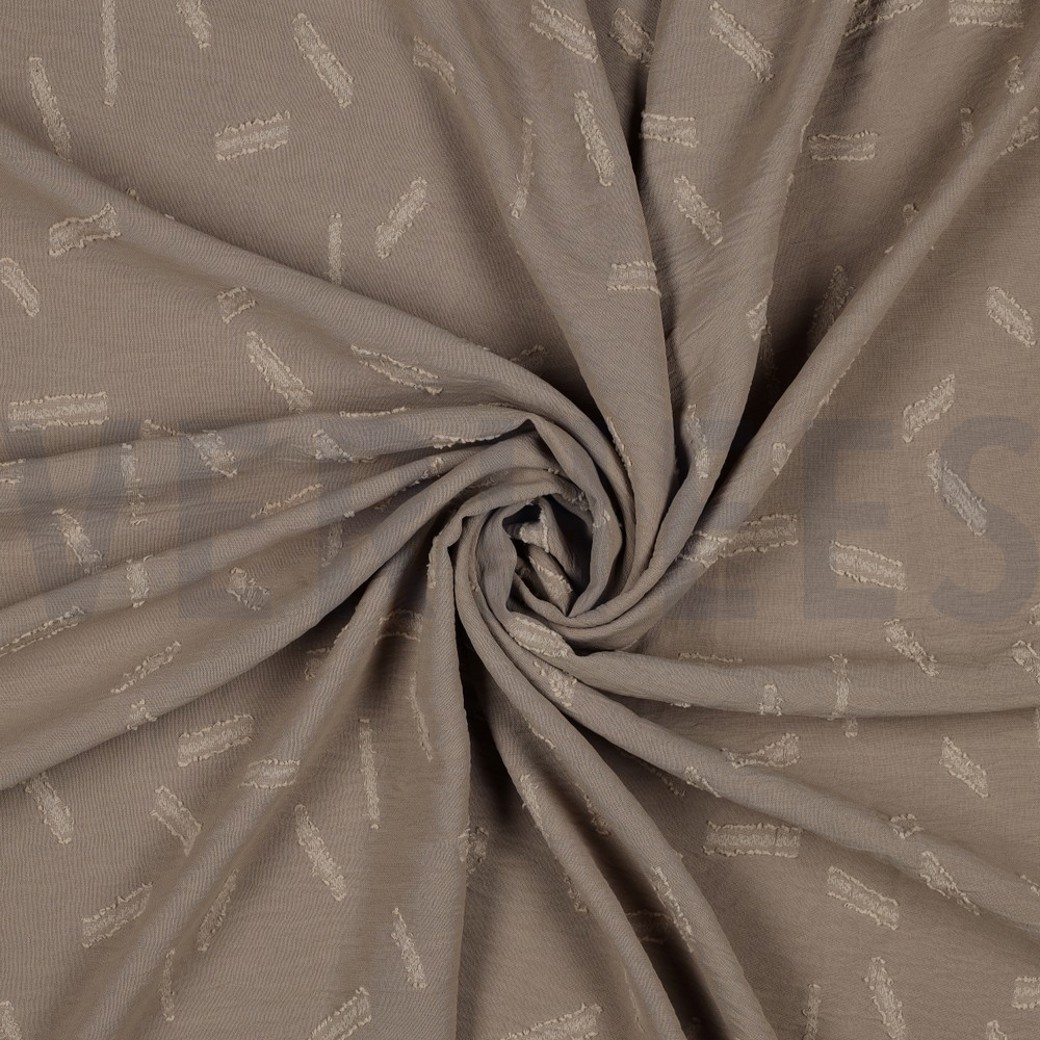 DOBBY JACQUARD STRIPES SAND #2