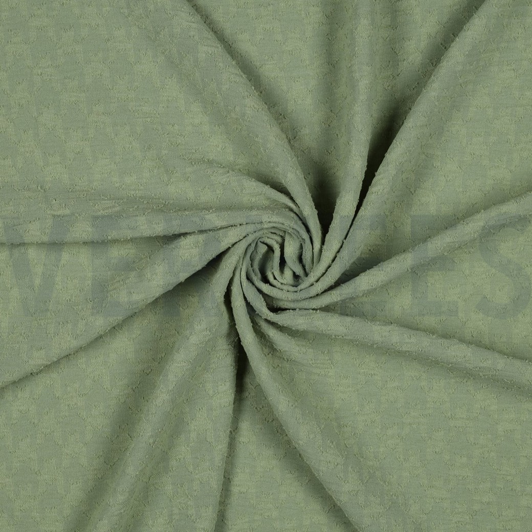 DOBBY JACQUARD GRAPHIC SAGE #2