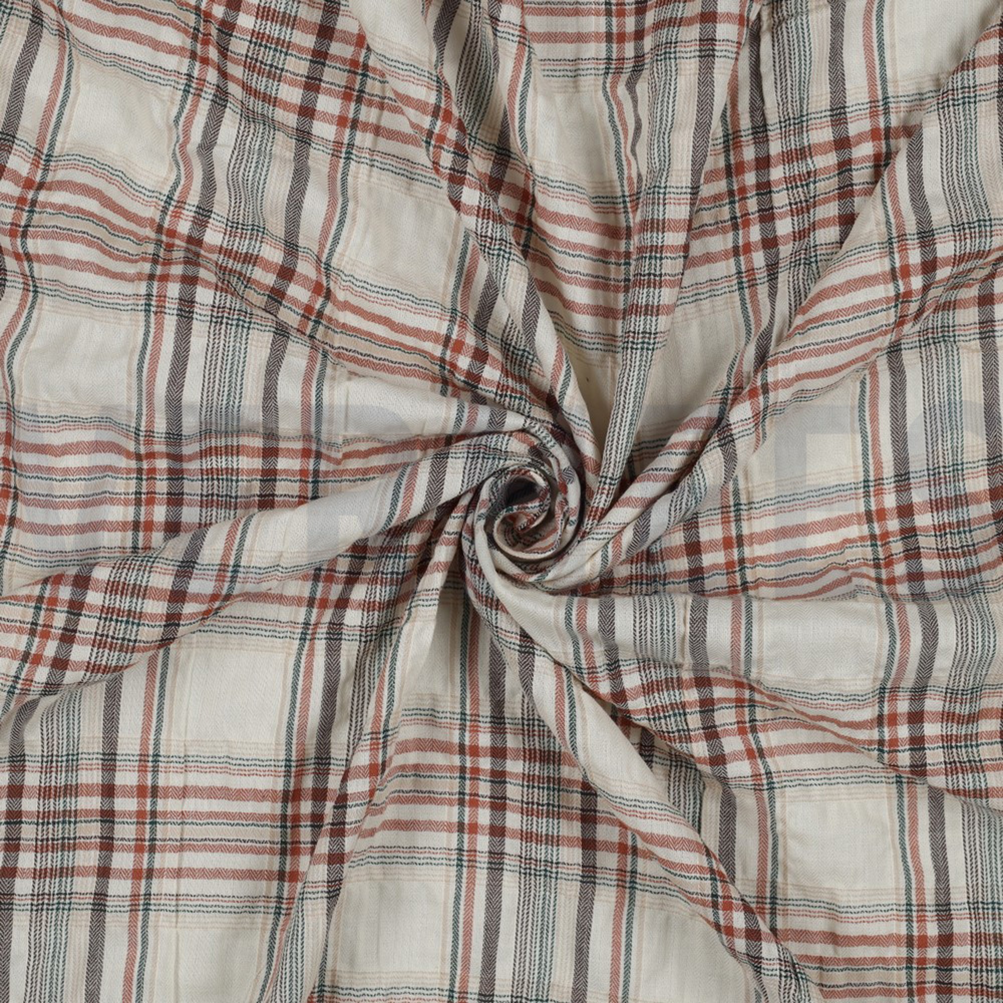 COTTON YARN DYED CHECK SAND (high resolution) #2