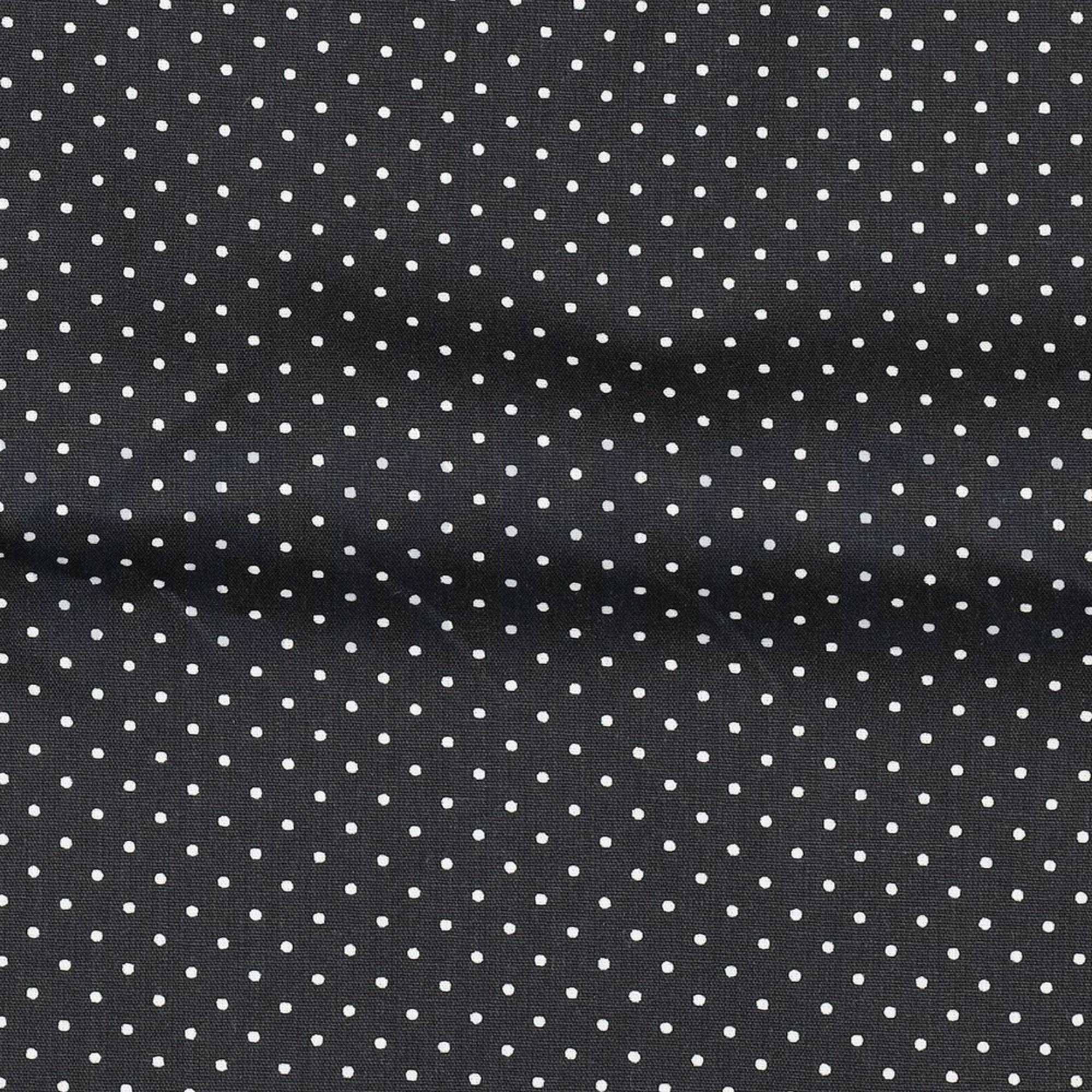 POPLIN PETIT DOTS BLACK (high resolution) #2
