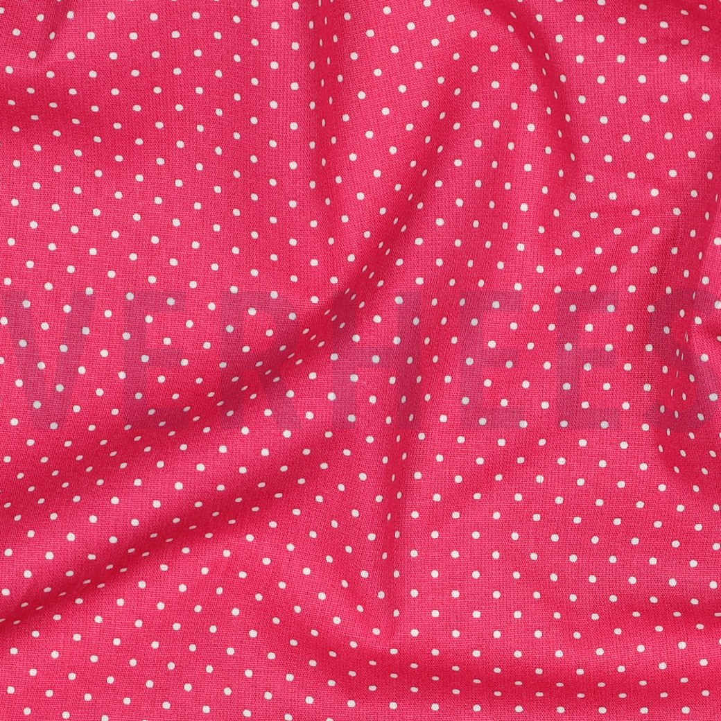 POPLIN PETIT DOTS PINK #2