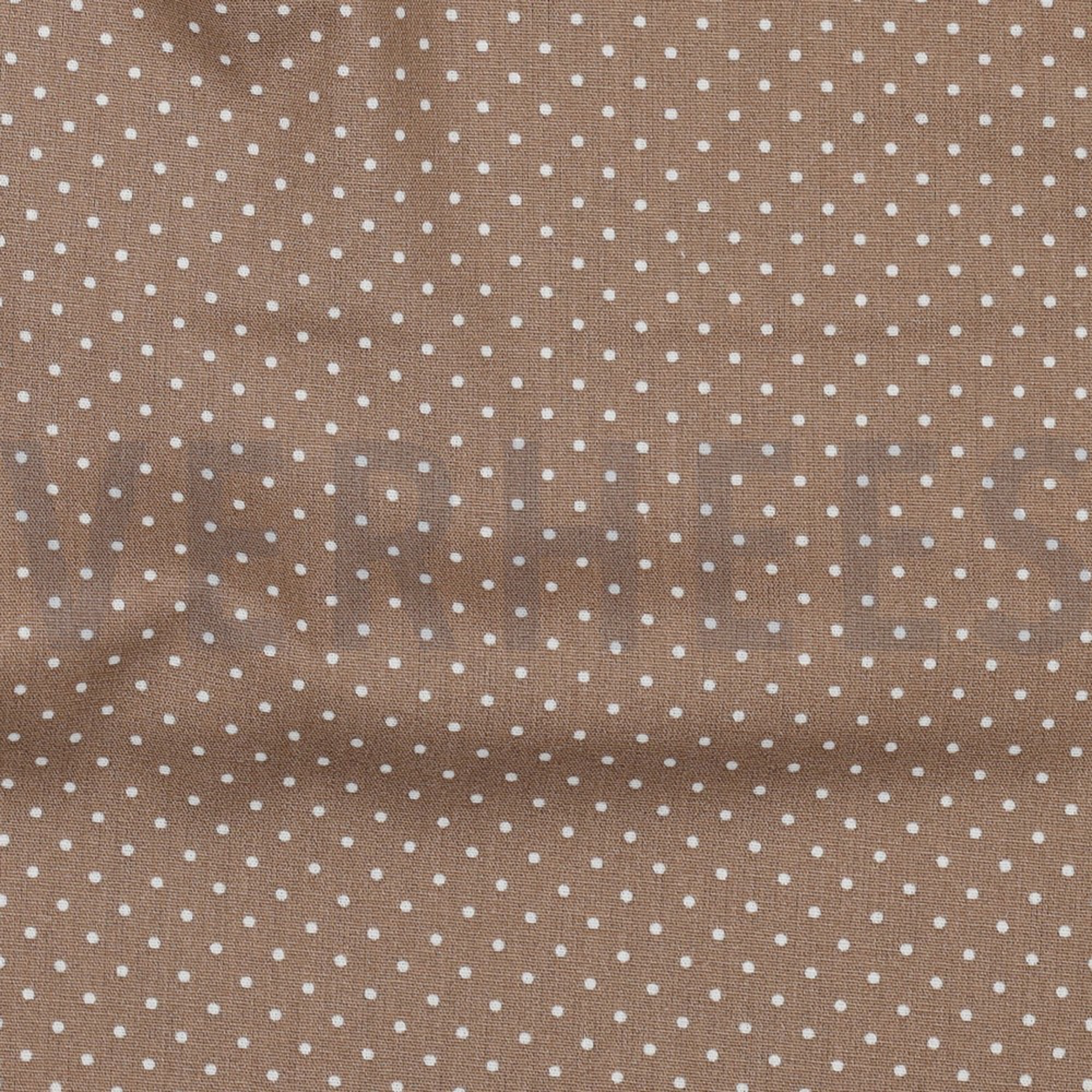 POPLIN PETIT DOTS TAUPE (high resolution) #2