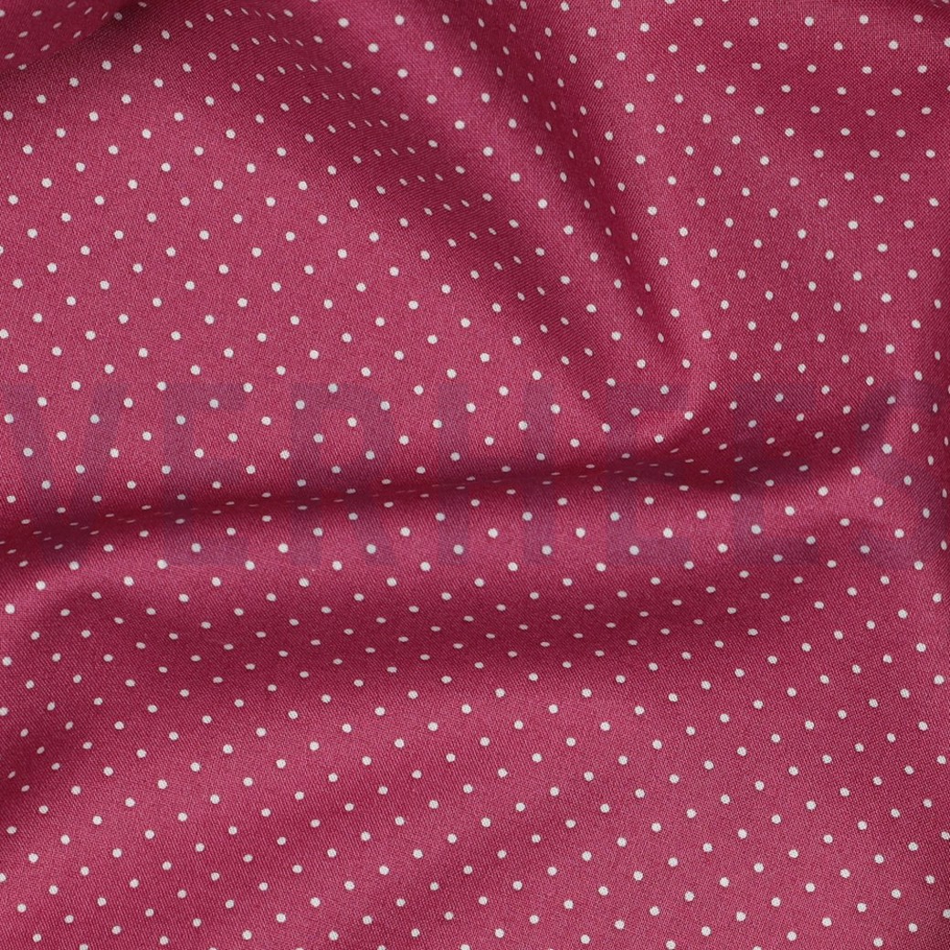 POPLIN PETIT DOTS MAUVE #2
