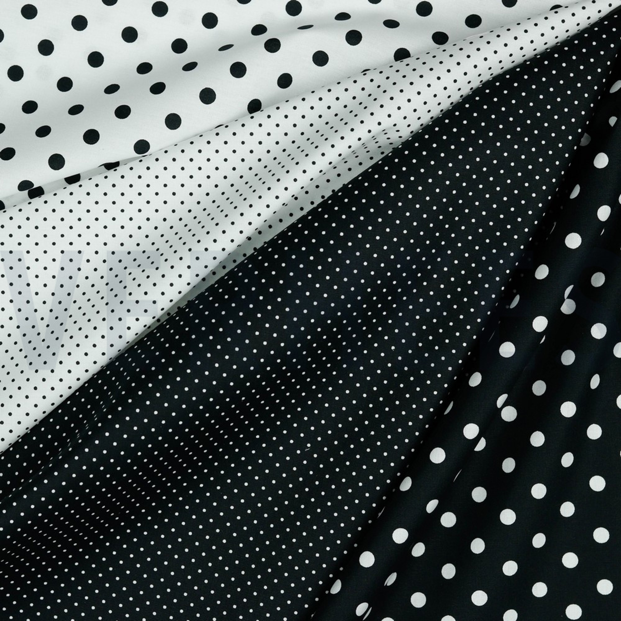 POPLIN DOTS BLACK (high resolution) #2
