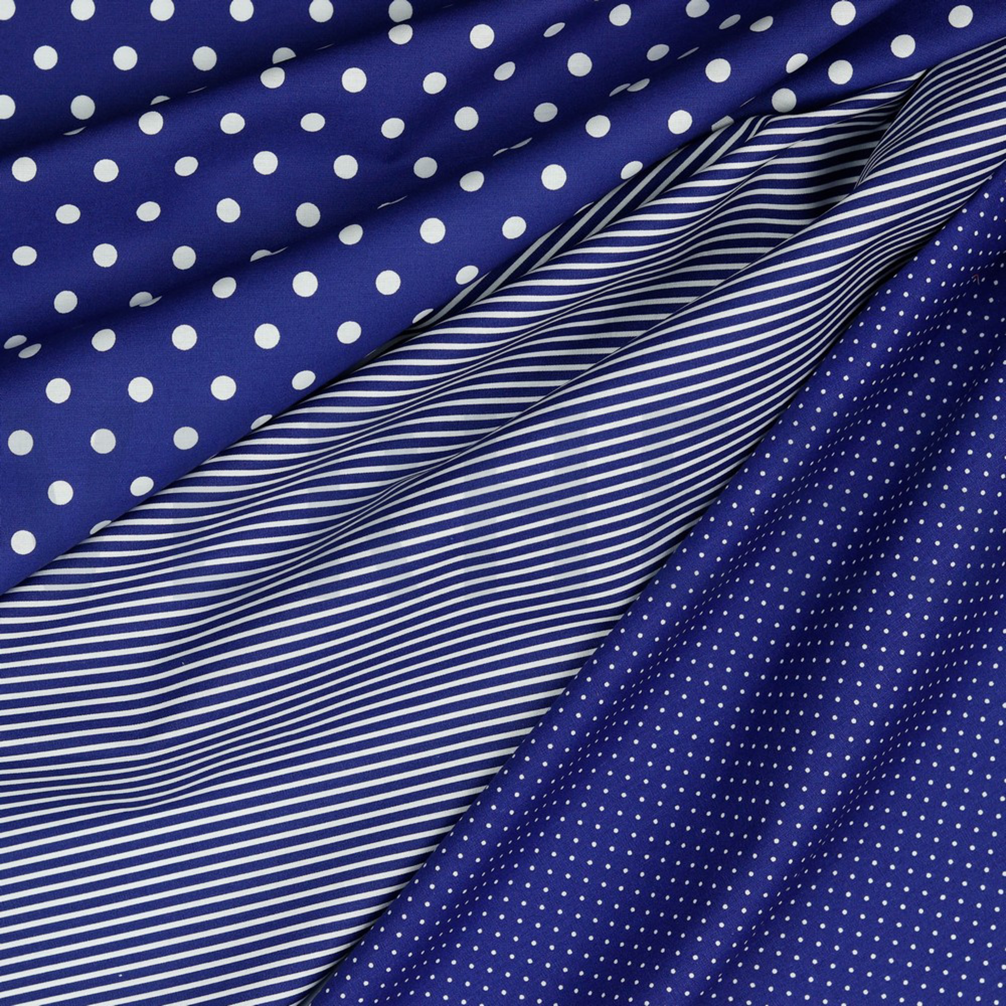 POPLIN DOTS COBALT (high resolution) #2
