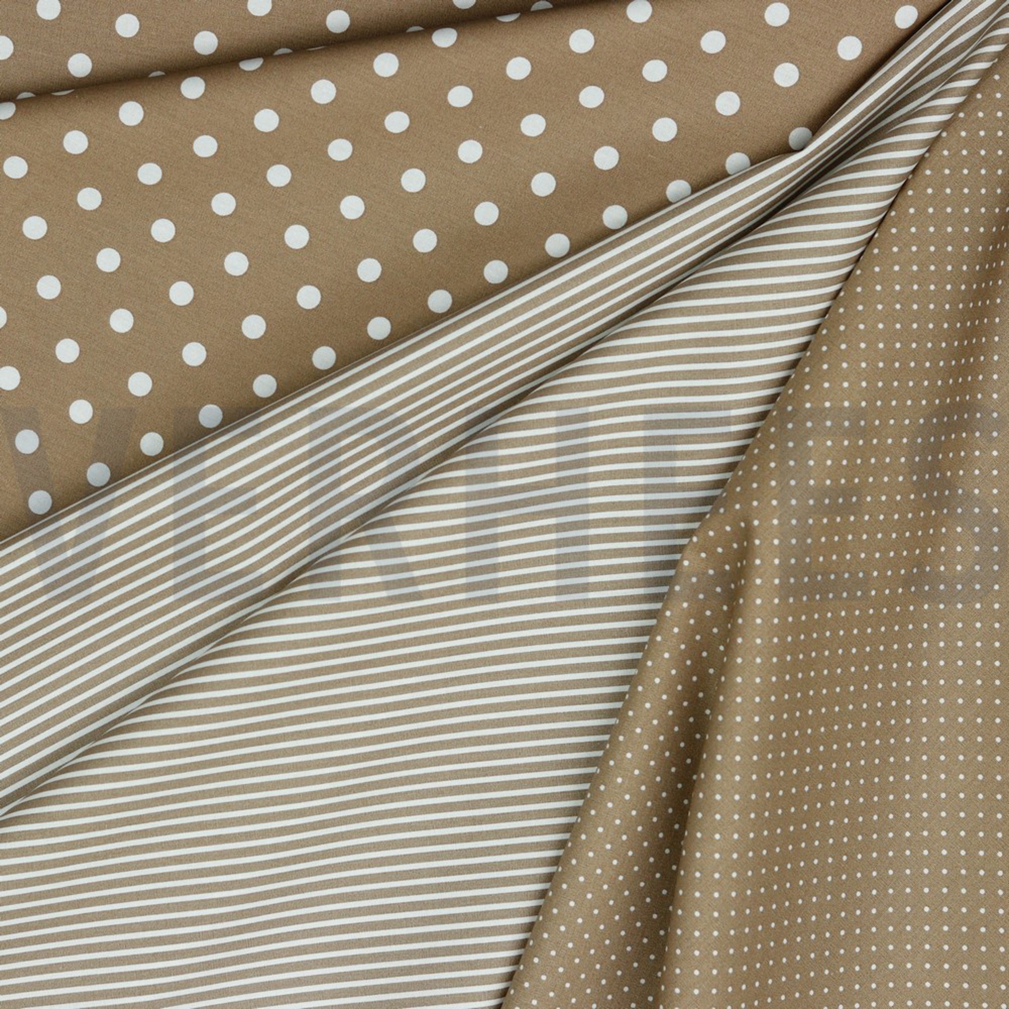 POPLIN DOTS TAUPE (high resolution) #2