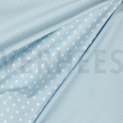 POPLIN DOTS LIGHT BLUE (thumbnail) #2