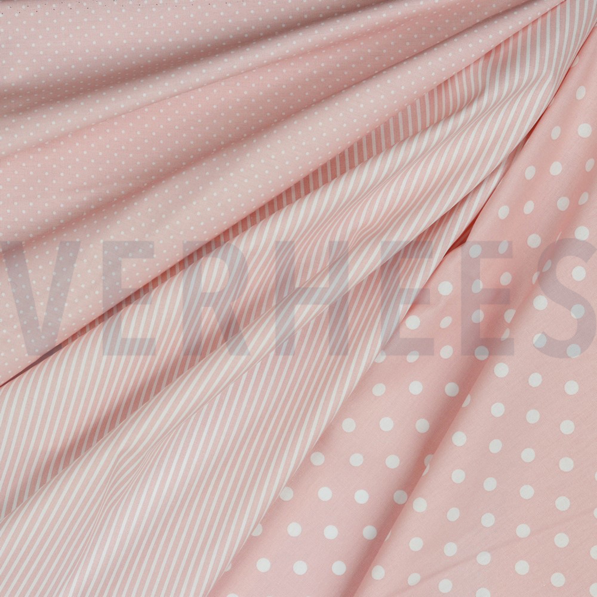 POPLIN DOTS LIGHT ROSE (high resolution) #2