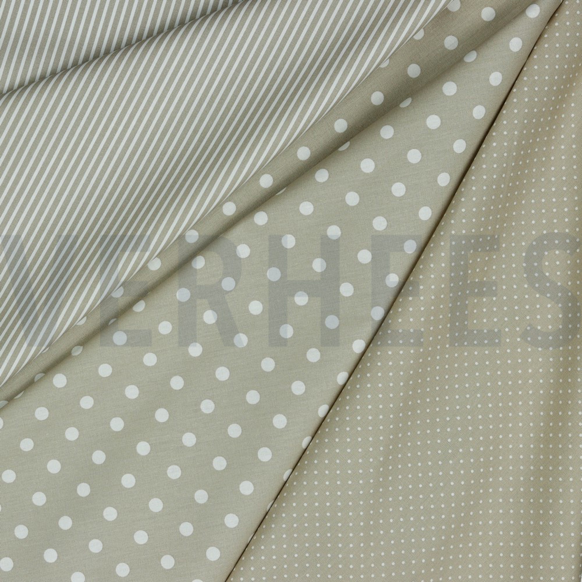 POPLIN DOTS SAND (high resolution) #2