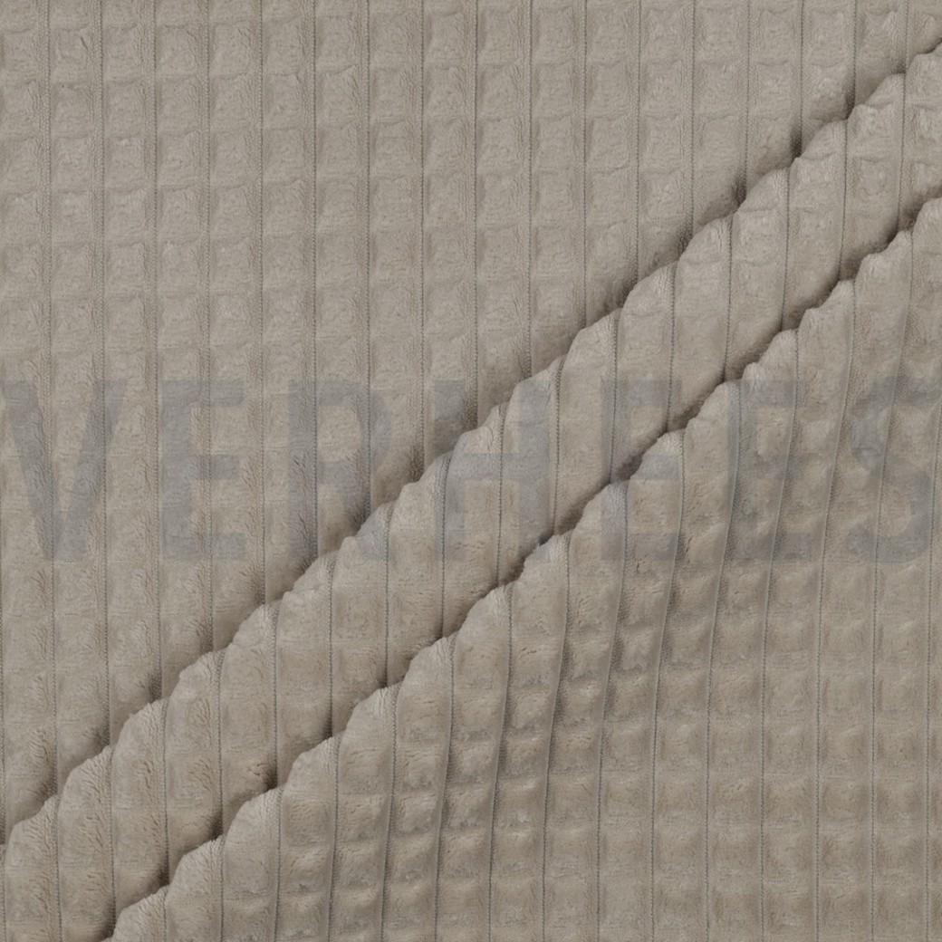 VELOURS DECO SQUARE SAND #2
