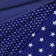 POPLIN STARS COBALT (thumbnail) #2