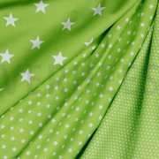 POPLIN STARS LIME (thumbnail) #2