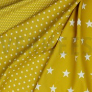 POPLIN STARS OCHRE (thumbnail) #2