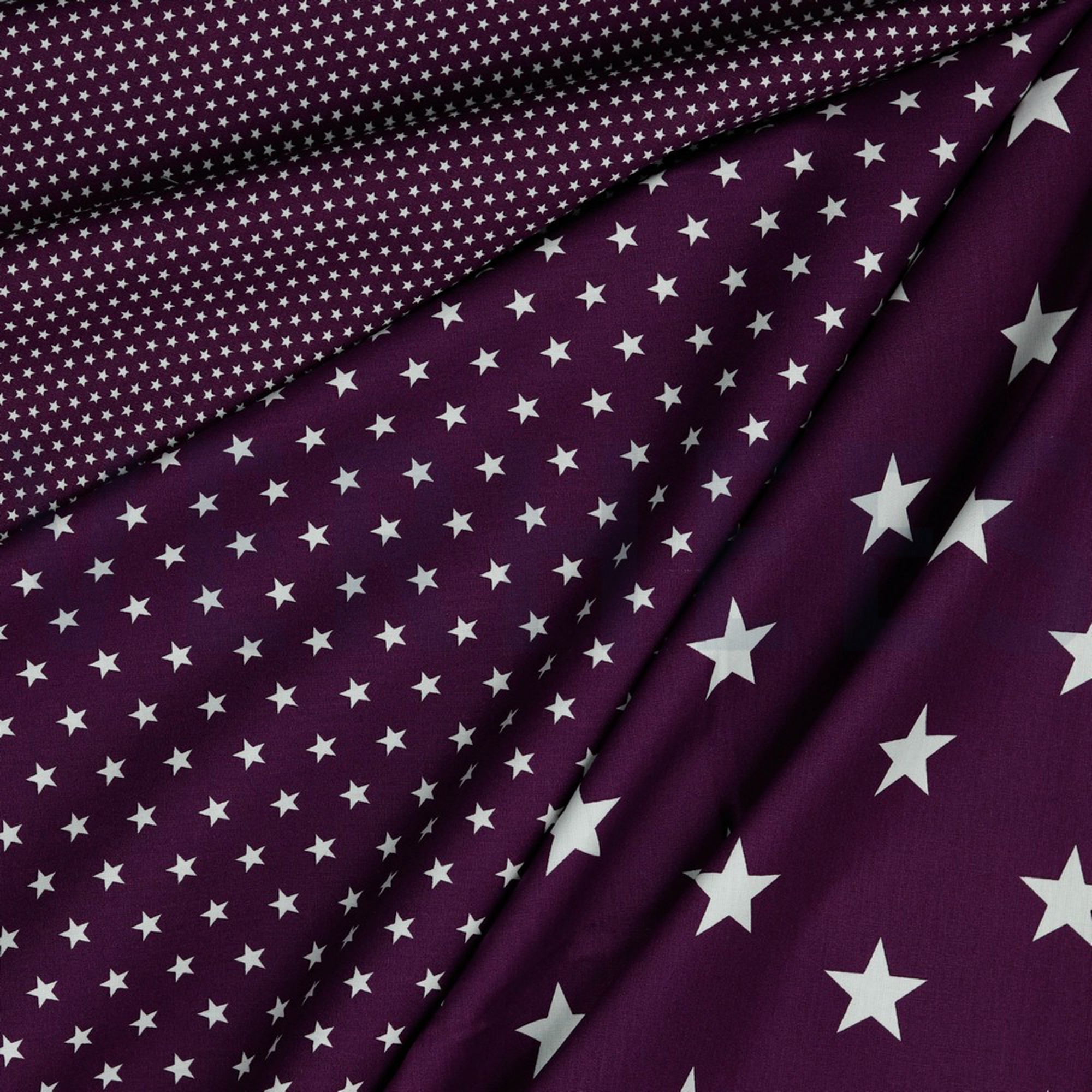 POPLIN PETIT STARS PURPLE (high resolution) #2