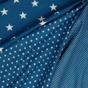 POPLIN PETIT STARS BLUE (thumbnail) #2