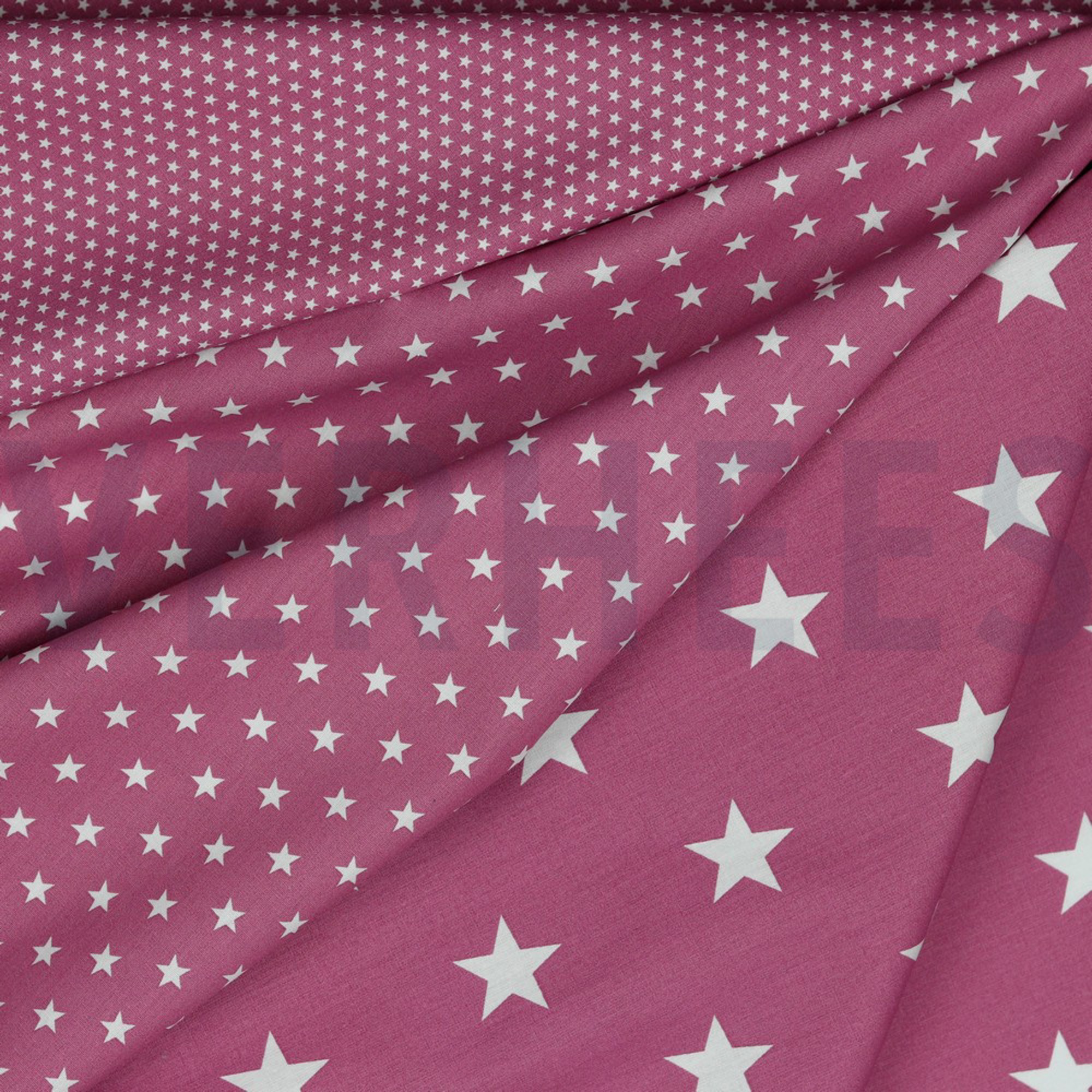 POPLIN PETIT STARS MAUVE (high resolution) #2