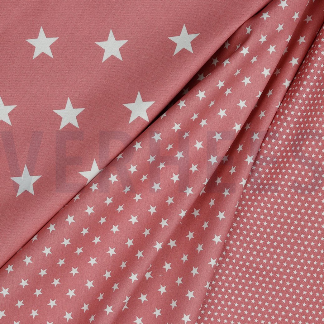POPLIN PETIT STARS BLUSH #2