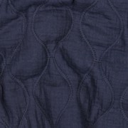 DOUBLE GAUZE QUILT NAVY (thumbnail) #2