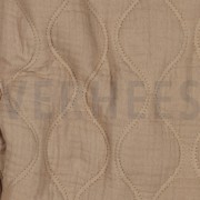 DOUBLE GAUZE QUILT BEIGE (thumbnail) #2