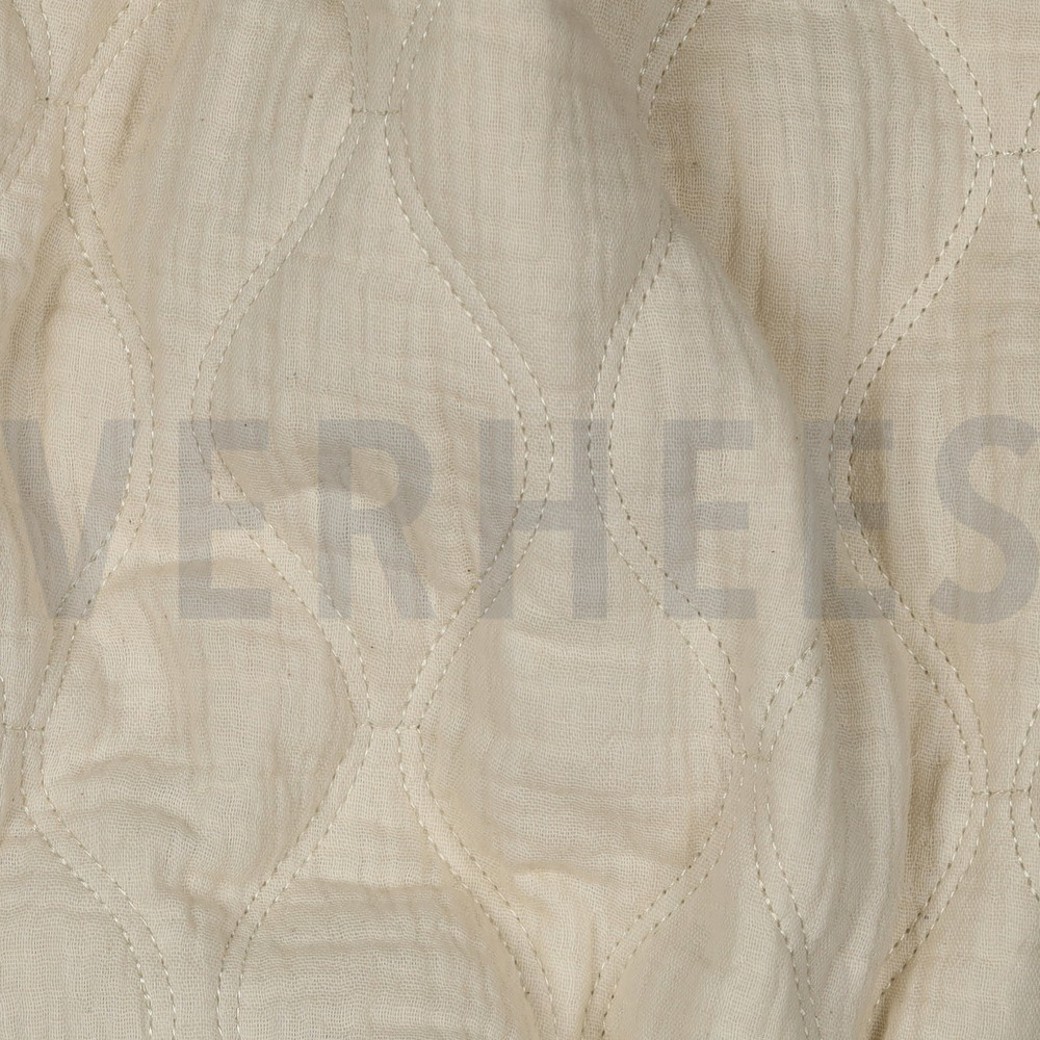 DOUBLE GAUZE QUILT NATURAL #2