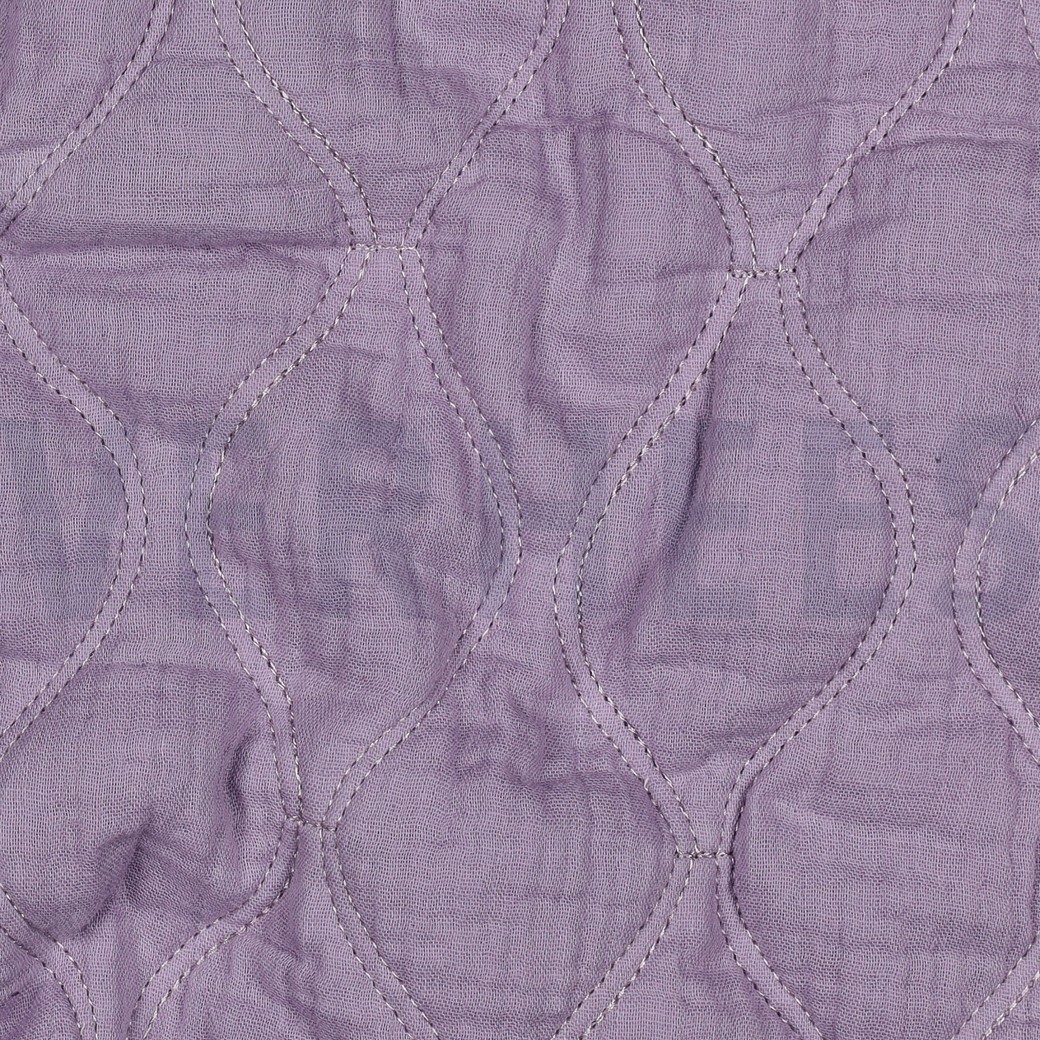 DOUBLE GAUZE QUILT LILAC #2