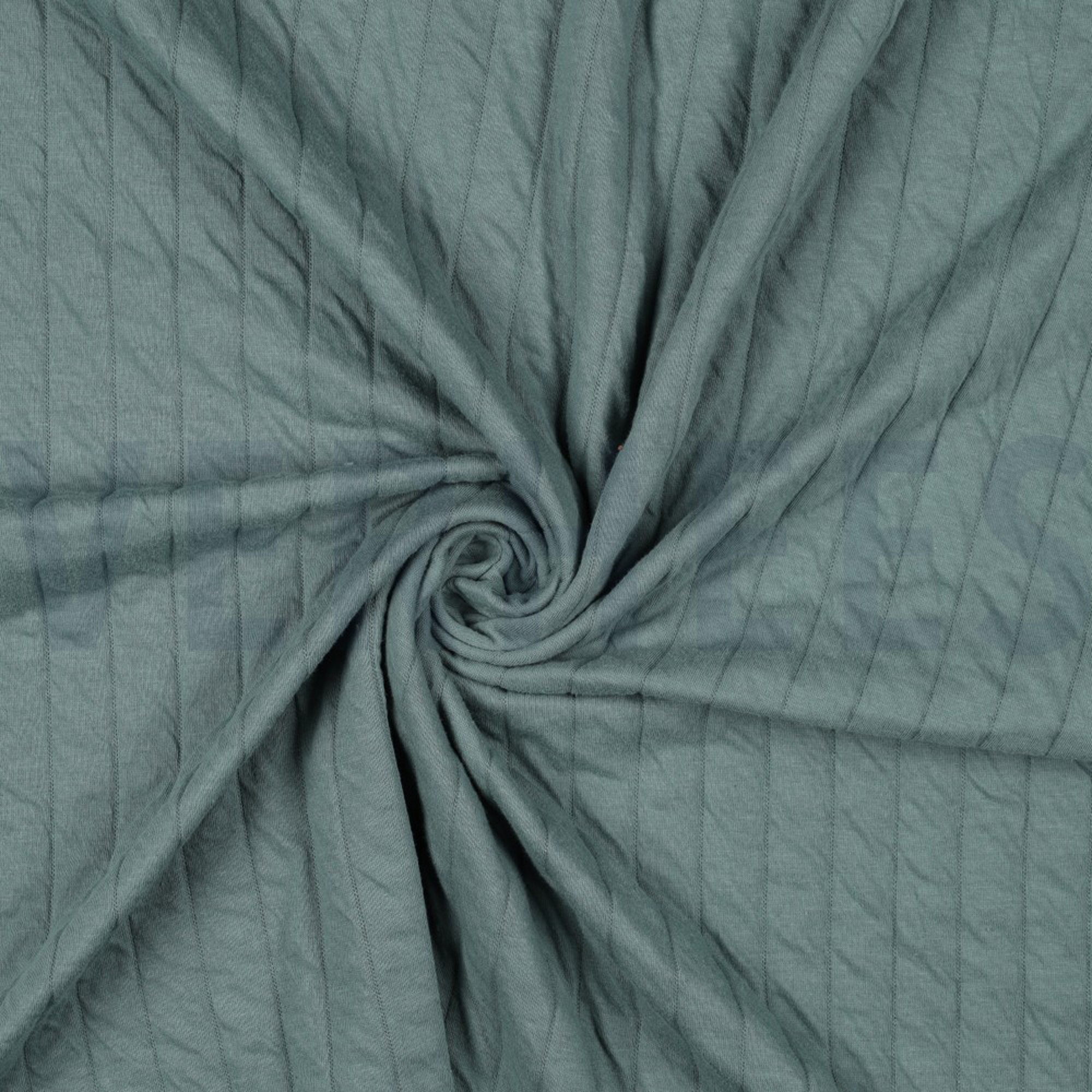 QUILTED JERSEY STRIPE JADE (high resolution) #2