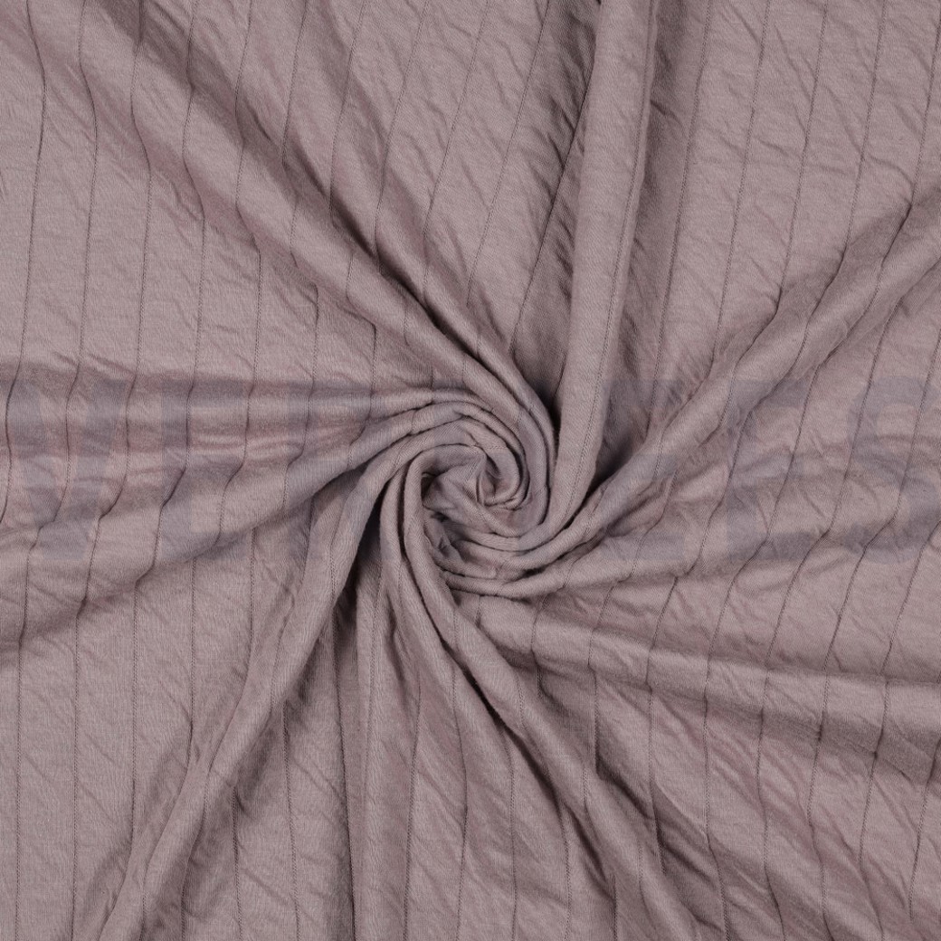 QUILTED JERSEY STRIPE OLD PURPLE #2
