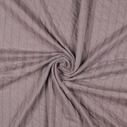 QUILTED JERSEY STRIPE OLD PURPLE (thumbnail) #2